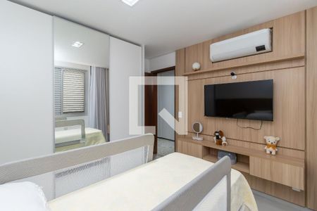 Quarto 2 de apartamento para alugar com 3 quartos, 98m² em Castelo, Belo Horizonte