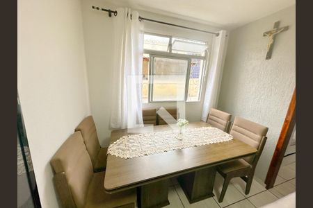 Sala de Jantar de apartamento para alugar com 2 quartos, 55m² em Praia Comprida, São José