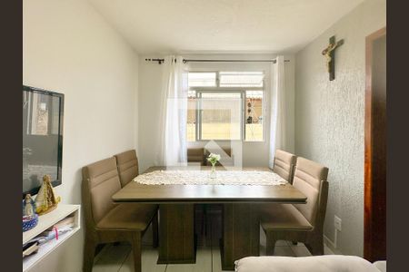 Sala de Jantar de apartamento para alugar com 2 quartos, 55m² em Praia Comprida, São José