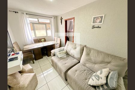 Sala de TV de apartamento para alugar com 2 quartos, 55m² em Praia Comprida, São José