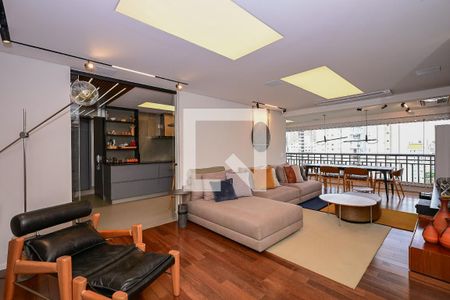 Sala de apartamento à venda com 2 quartos, 128m² em Vila Andrade, São Paulo