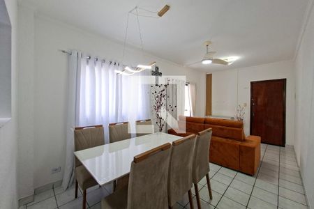Sala de apartamento para alugar com 2 quartos, 78m² em Boqueirão, Praia Grande