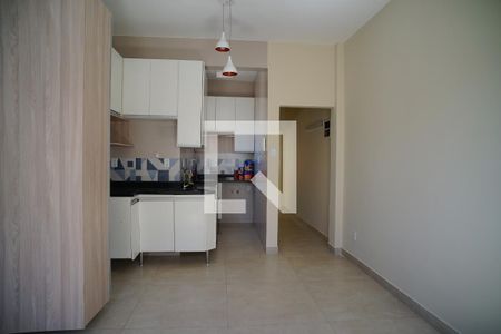 Sala/Cozinha de apartamento para alugar com 1 quarto, 47m² em Centro, Niterói