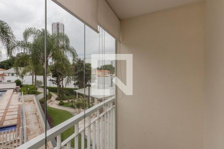 Varanda da Sala de apartamento para alugar com 3 quartos, 87m² em Santo Amaro, São Paulo