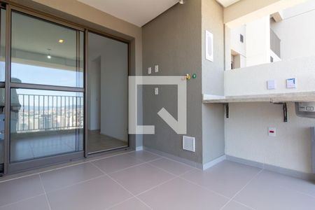 Varanda e área de serviço de apartamento para alugar com 2 quartos, 48m² em Tatuapé, São Paulo