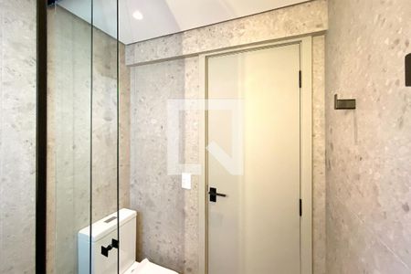 Banheiro da Suíte 1 de apartamento à venda com 2 quartos, 60m² em Gutierrez, Belo Horizonte