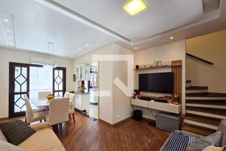 Sala de casa de condomínio à venda com 2 quartos, 64m² em Vila Jerusalem, São Bernardo do Campo