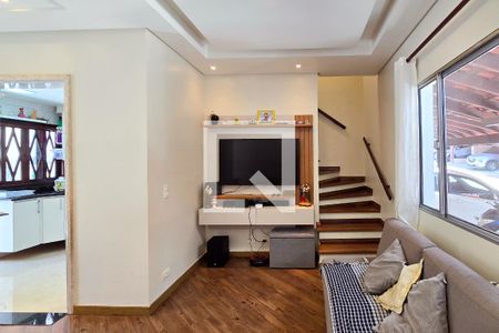 Sala de casa de condomínio à venda com 2 quartos, 64m² em Vila Jerusalem, São Bernardo do Campo