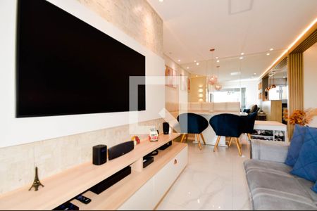 Sala de apartamento à venda com 2 quartos, 68m² em Jardim Flor da Montanha, Guarulhos