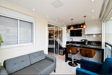 Varanda da Sala de apartamento à venda com 2 quartos, 68m² em Jardim Flor da Montanha, Guarulhos