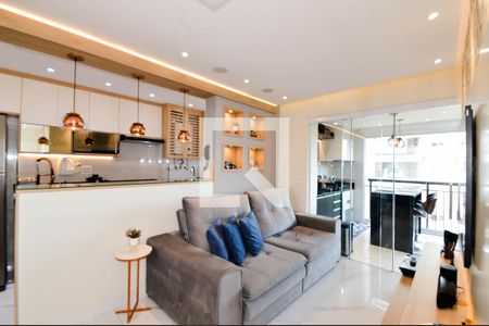 Sala de apartamento à venda com 2 quartos, 68m² em Jardim Flor da Montanha, Guarulhos