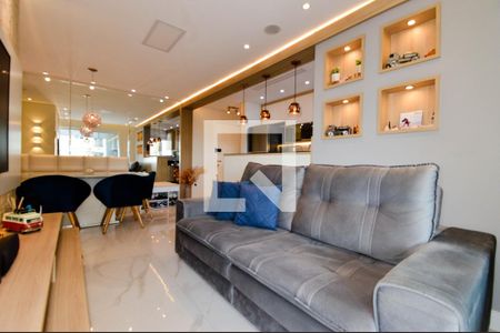 Sala de apartamento à venda com 2 quartos, 68m² em Jardim Flor da Montanha, Guarulhos