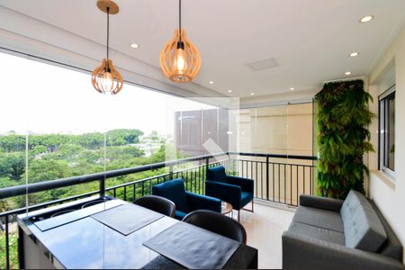 Varanda da Sala de apartamento à venda com 2 quartos, 68m² em Jardim Flor da Montanha, Guarulhos