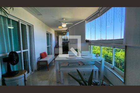 Varanda  de apartamento à venda com 2 quartos, 81m² em Recreio dos Bandeirantes, Rio de Janeiro
