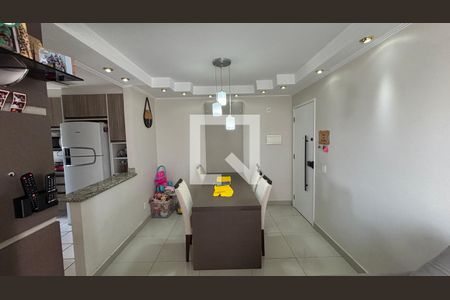 Sala - Sala de Jantar  de apartamento à venda com 2 quartos, 54m² em Parque Erasmo Assunção, Santo André