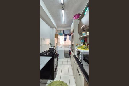 Cozinha de apartamento à venda com 2 quartos, 57m² em Jardim das Bandeiras, Campinas
