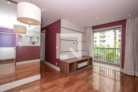 Sala de apartamento para alugar com 2 quartos, 55m² em Parque Reboucas, São Paulo