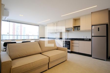 Sala de apartamento para alugar com 2 quartos, 65m² em Vila Azevedo, São Paulo