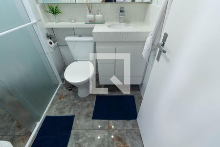 Banheiro da Suíte de apartamento para alugar com 1 quarto, 40m² em Ipiranga, São Paulo