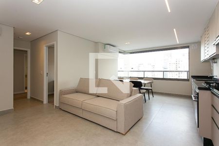 Sala de apartamento para alugar com 2 quartos, 65m² em Vila Azevedo, São Paulo
