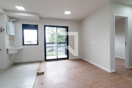 Sala/Cozinha de apartamento para alugar com 2 quartos, 52m² em Hauer, Curitiba