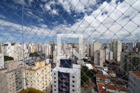 Sala - Vista de apartamento para alugar com 1 quarto, 58m² em Centro, Campinas