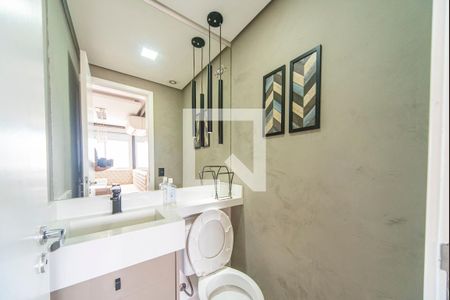 Lavabo de apartamento à venda com 2 quartos, 87m² em Vila Homero Thon, Santo André