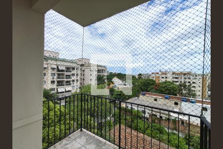 Varanda Sala de apartamento à venda com 2 quartos, 70m² em Pechincha, Rio de Janeiro
