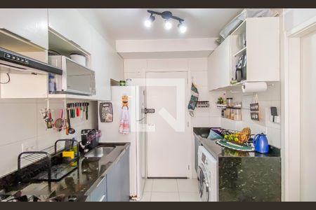 Sala + Cozinha de apartamento à venda com 1 quarto, 28m² em Vila Penteado, São Paulo