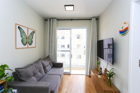 Sala de apartamento à venda com 2 quartos, 37m² em Paraíso do Morumbi, São Paulo