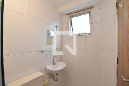 Banheiro de kitnet/studio para alugar com 1 quarto, 50m² em Mercês, Curitiba