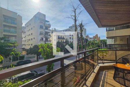 Varanda de apartamento para alugar com 3 quartos, 121m² em Balneario Cidade Atlantica, Guarujá