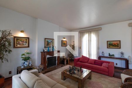 Sala de casa de condomínio à venda com 5 quartos, 760m² em Parque Nova Campinas, Campinas