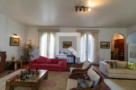 Salas de casa de condomínio à venda com 5 quartos, 760m² em Parque Nova Campinas, Campinas