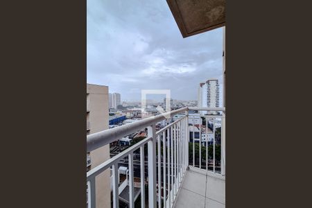 Varanda da Sala de apartamento para alugar com 2 quartos, 35m² em Barra Funda, São Paulo