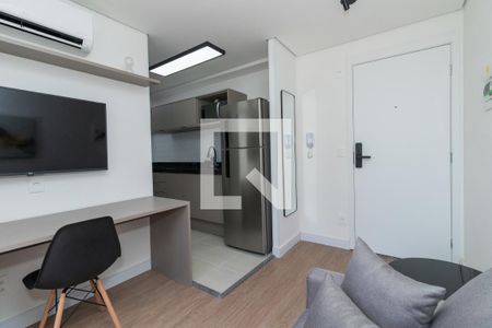 Sala de apartamento para alugar com 2 quartos, 34m² em Barra Funda, São Paulo