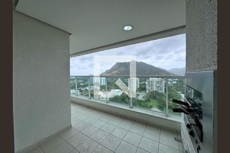 Varanda de apartamento para alugar com 2 quartos, 93m² em Recreio dos Bandeirantes, Rio de Janeiro