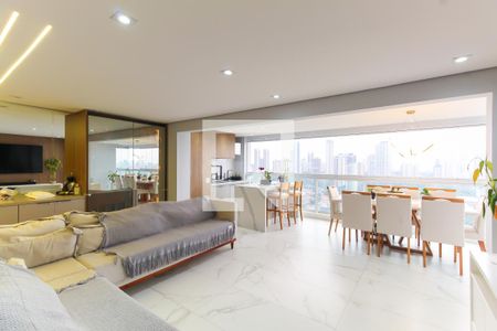 Sala de apartamento à venda com 3 quartos, 165m² em Vila Regente Feijó, São Paulo