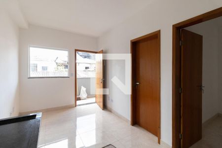 Sala e Cozinha de apartamento à venda com 2 quartos, 39m² em Vila Dalila, São Paulo