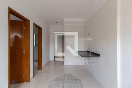 Sala e Cozinha de apartamento à venda com 2 quartos, 39m² em Vila Dalila, São Paulo