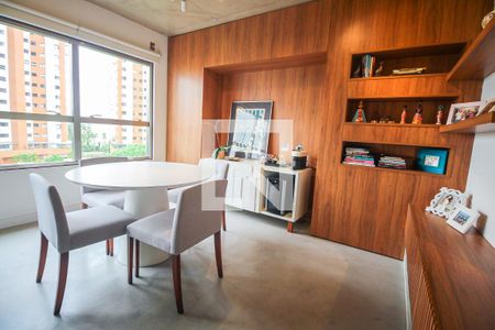 Sala de apartamento para alugar com 1 quarto, 71m² em Panamby, São Paulo