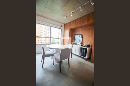 Sala de apartamento para alugar com 1 quarto, 71m² em Panamby, São Paulo