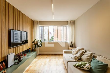 Sala de apartamento para alugar com 2 quartos, 90m² em Vila Nova Conceição, São Paulo