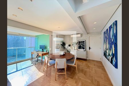 Sala  de apartamento à venda com 2 quartos, 168m² em Brooklin, São Paulo