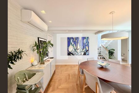 Sala  de apartamento à venda com 2 quartos, 168m² em Brooklin, São Paulo