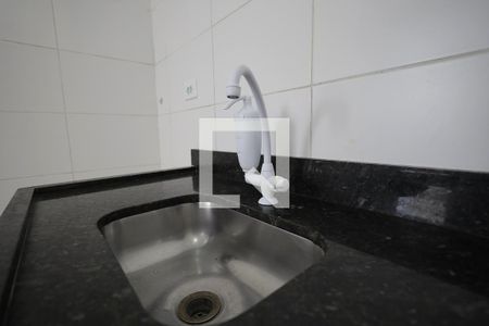 Cozinha de apartamento à venda com 2 quartos, 50m² em Vila Camilópolis, Santo André