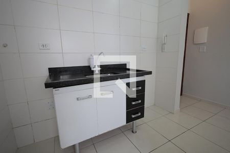 Cozinha de apartamento à venda com 2 quartos, 50m² em Vila Camilópolis, Santo André
