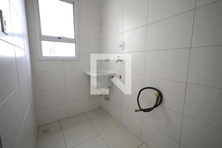 Área de Serviço de apartamento à venda com 2 quartos, 50m² em Vila Camilópolis, Santo André