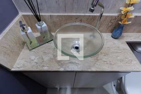 Lavabo de casa de condomínio à venda com 2 quartos, 100m² em Chora Menino, São Paulo