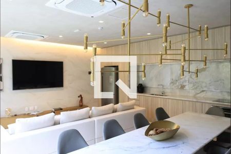 Área comum de kitnet/studio à venda com 1 quarto, 30m² em Vila Nova Conceição, São Paulo